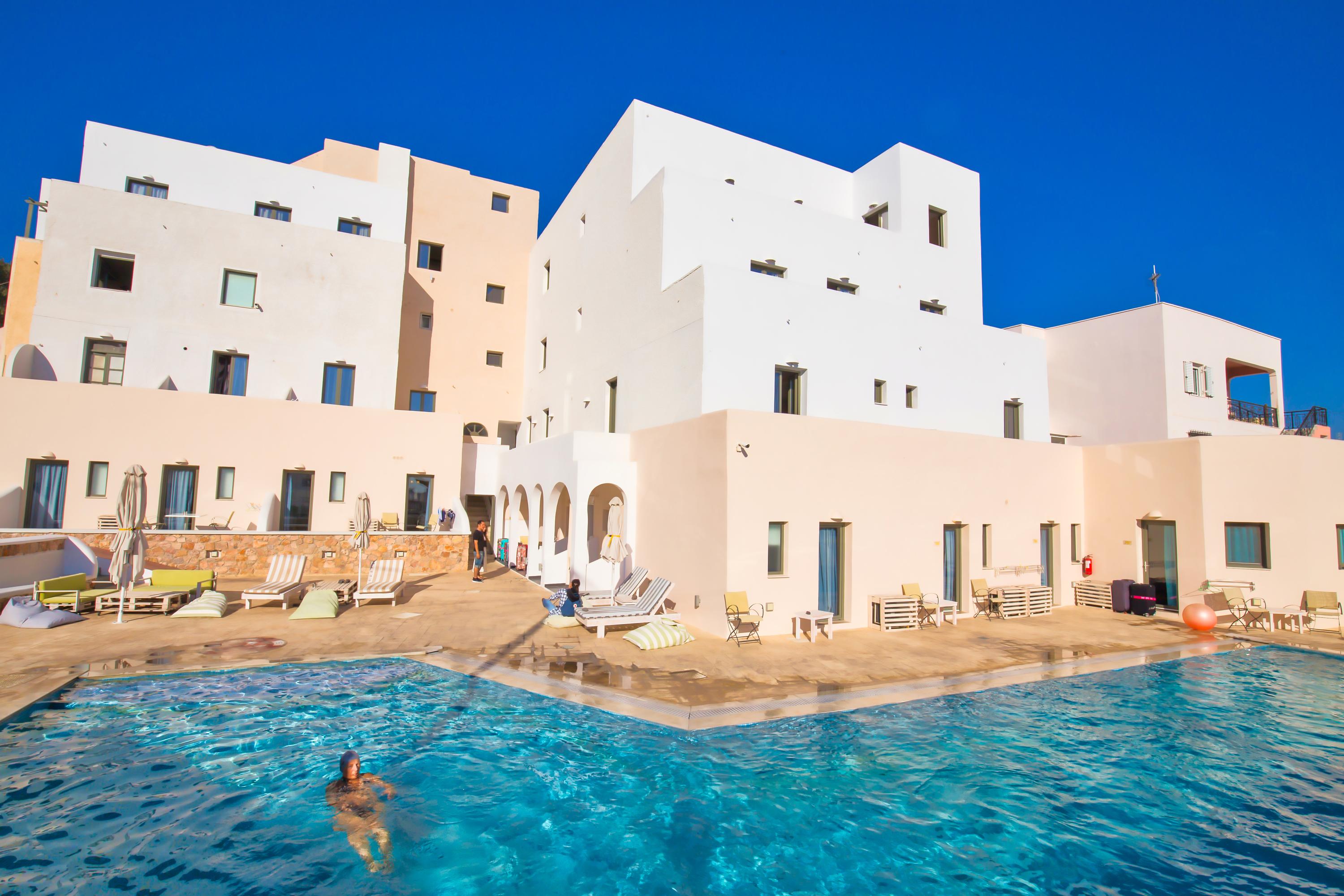 Omiros Hotel メッサリア エクステリア 写真
